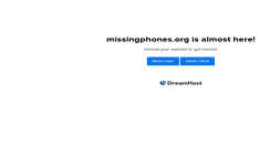 Desktop Screenshot of missingphones.org